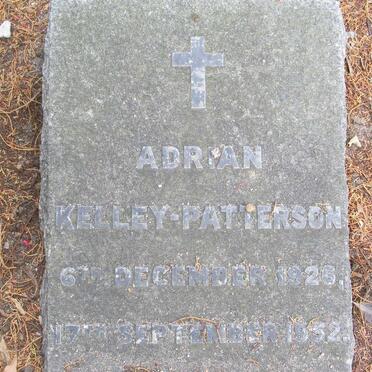 PATTERSON Adrian, KELLEY 1926-1952