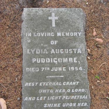 PUDDICOMBE Lydia Augusta -1954