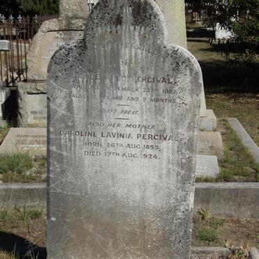 PERCIVAL Caroline Lavinia 1853-1924 :: PERCIVAL Alice Maud -1887