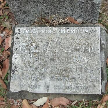 POWRIE Charles Selwyn 1851-1925