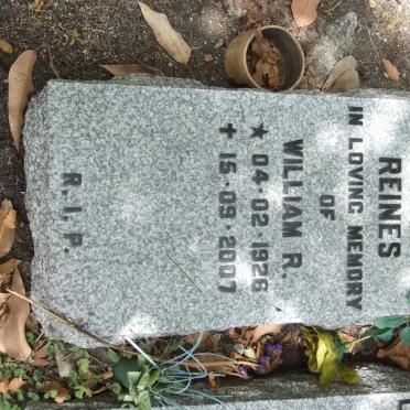 REINES William R. 1926-2007