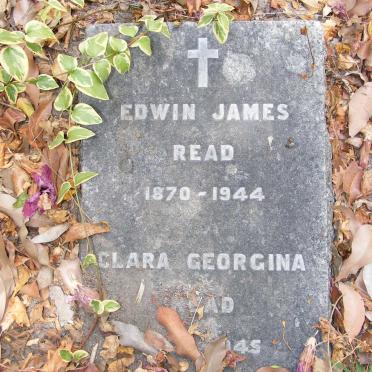 READ Edwin James 1870-1944 :: READ Clara Georgina ?-1945