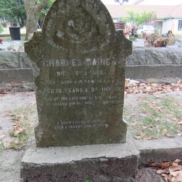 RAINER Charles -1905