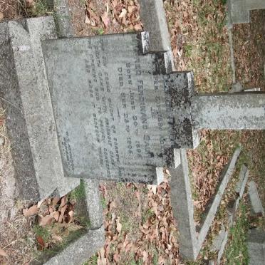 SAUNDERS Wilfred Ferdinand 1898-1905 :: PAVER George  -1891