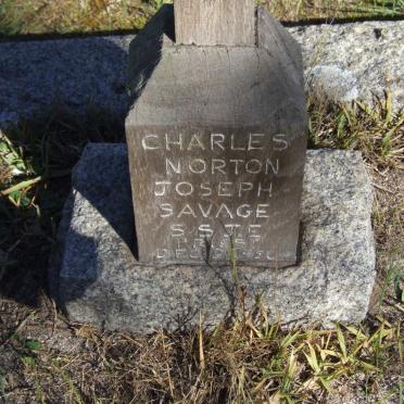 SAVAGE Charles Norton Joseph -1950