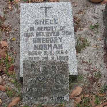 SNELL Gregory Norman 1964-1989 :: SWARTZ Shaun 1975-1995