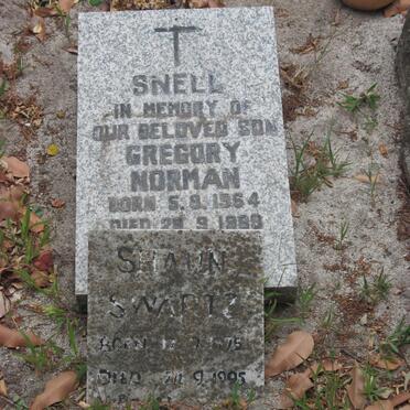 SNELL Gregory Norman 1964-1989 :: SWARTZ Shaun 1975-1995