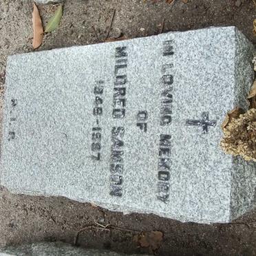 SAMSON Mildred 1946-1997