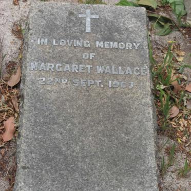 WALLACE Margaret -1963