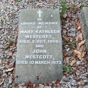 WESTCOTT John -1973 &amp; Mary Kathleen -1966