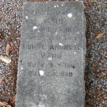 WARD Alice Mary 1877-1971 :: WARD Muriel Arundel 1911-1980