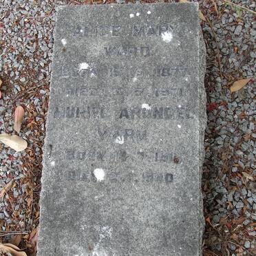 WARD Alice Mary 1877-1971 :: WARD Muriel Arundel 1911-1980