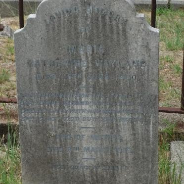 WAYLAND Maria Catherine -1900 :: ? -1906