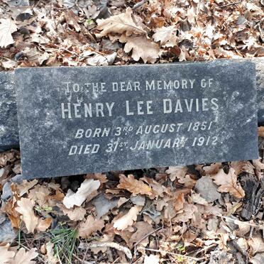 DAVIES Henry Lee 1851-1912