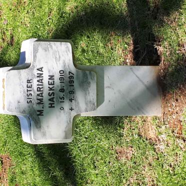 HASKEN M. Mariana 1910-1997
