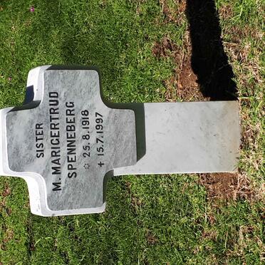 SPENNEBERG M. Marigertrud 1918-1997