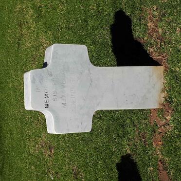 DEININGER M. Xavera 1920-2003