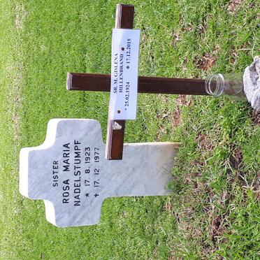 NADELSTUMPF Rosa Maria 1923-1977 :: HILLENBRAND M. Gislena 1924-2015