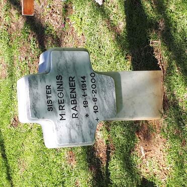 RABENER M. Reginis 1914-2000