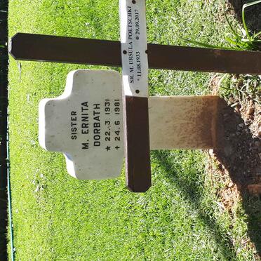 DORBATH M. Ernita 1931-1981 :: POETSCHKI M. Ursula 1933-2017