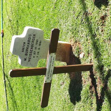 WEISSENBERGER M. Burkhardis 1921-1981 :: KRAUSE M. Christjosa 1927-2017