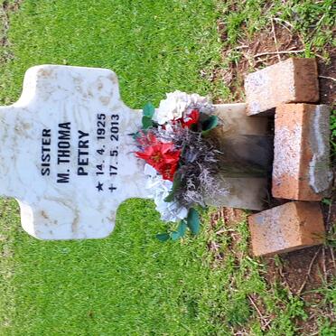 PETRY M. Thoma 1925-2013