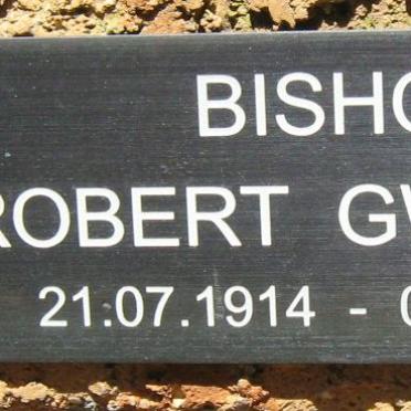 BISHOP Robert Gwennap 1914-2000