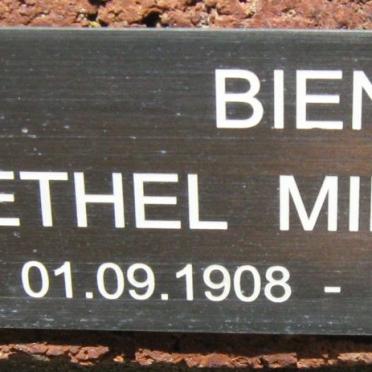BIENZ Ethel Millicent 1908-2001