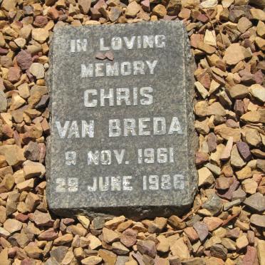 BREDA Chris, van 1961-1986