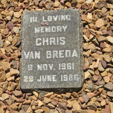 BREDA Chris, van 1961-1986