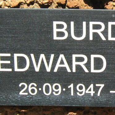 BURDETT Edward Thomas 1947-2004