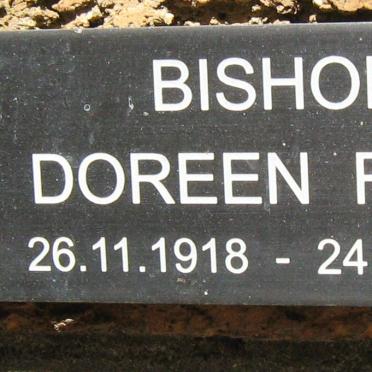 BISHOP Doreen Ruby 1918-2006