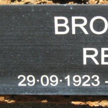BROOKS Red 1923-2000