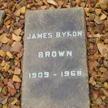 BROWN James Byron 1909-1968