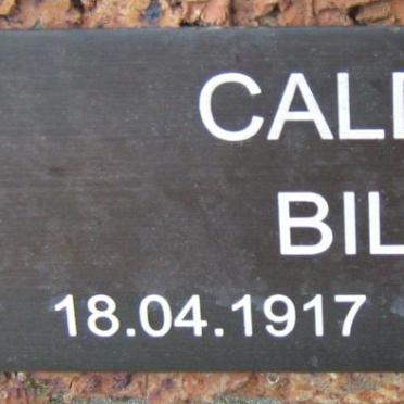 CALDOW Billie 1917-1996