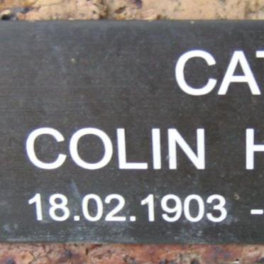 CATO Colin Hunter 1903-2000