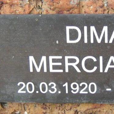 DIMAIO Mercia Iona 1920-1997