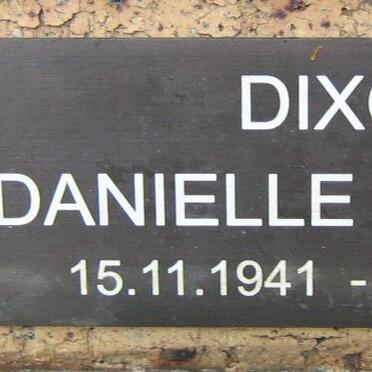 DIXON Danielle Cynthia 1941-2000
