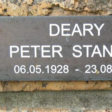 DEARY Peter Stanley 1928-1989