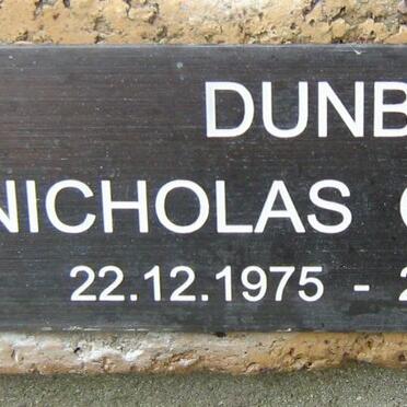 DUNBAR Nicholas Charles 1975-1998