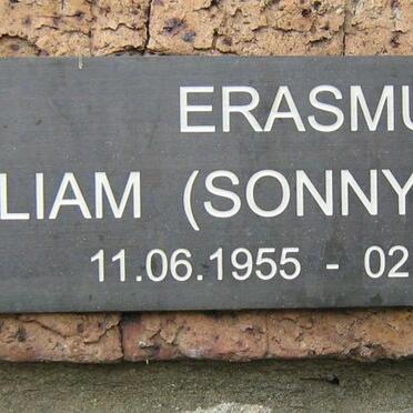 ERASMUS William Charles 1955-2008