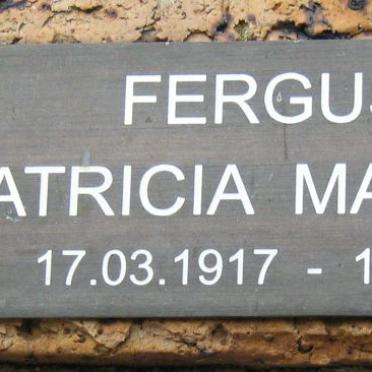 FERGUSON Patricia Margaret 1917-1994