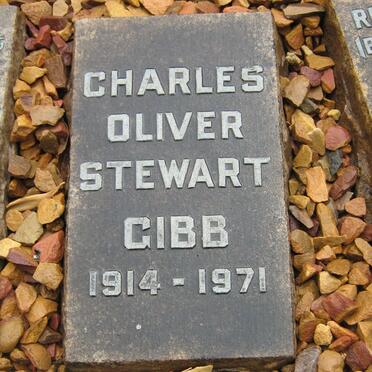 GIBB Charles Oliver Stewart 1914-1971