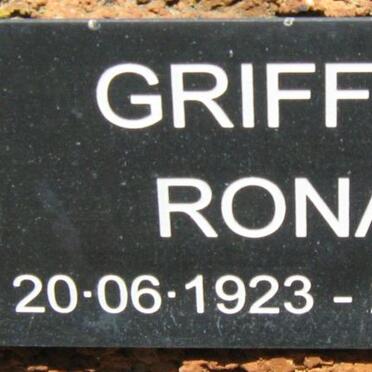 GRIFFITHS Ronald 1923-2003