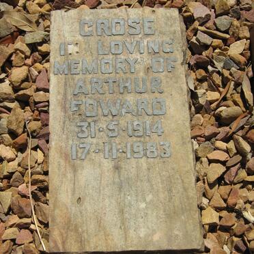 GROSE Arthur Edward 1914-1983