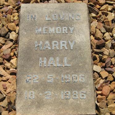 HALL Harry 1906-1986