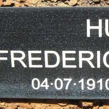 HUME Frederick C. 1910-1994