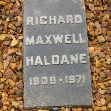 HALDANE Richard Maxwell 1909-1971
