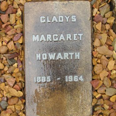 HOWARTH Gladys Margaret 1885-1964