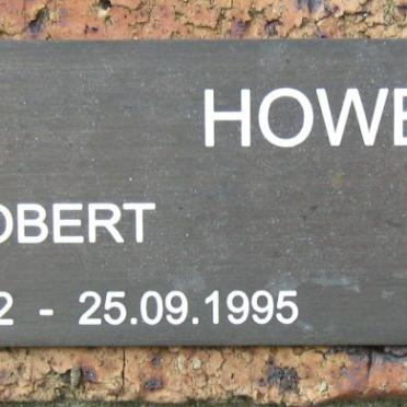 HOWES Robert 1912-1995 &amp; Edith 1920-1996